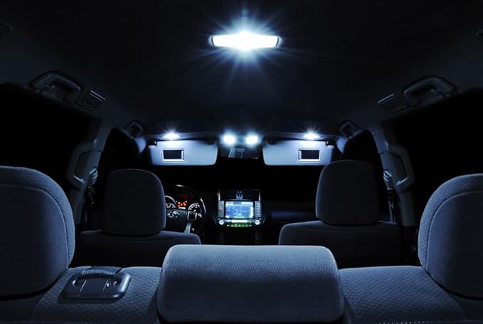 XtremeVision Interior LED for Nissan Juke 2011-2015 (6 Pieces) Cool White Interior LED Kit + Installation Tool