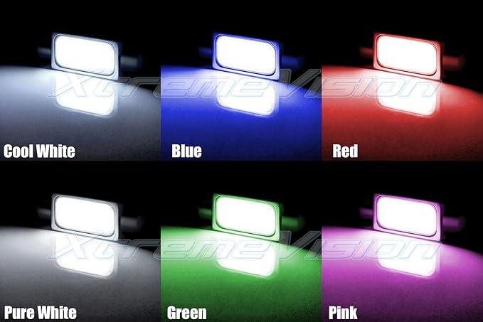 XtremeVision Interior LED for Ford F-150 1997-2003 (10 Pieces) Red Interior LED Kit + Installation Tool